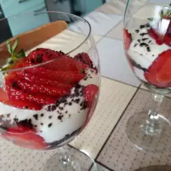 Чизкейки с печеньем Oreo в стаканчиках