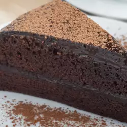 Простой быстрый шоколадный торт