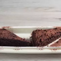 Шоколадный кекс с кокосовой мукой