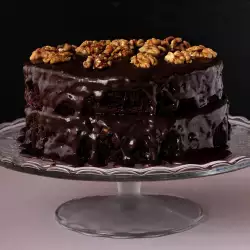Торт с большим количеством шоколада
