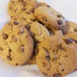 Шоколадное печенье с арахисовым маслом