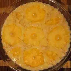 Простой десерт с ананасом