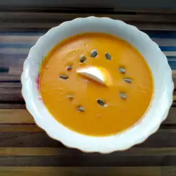 Диетический крем-суп из тыквы