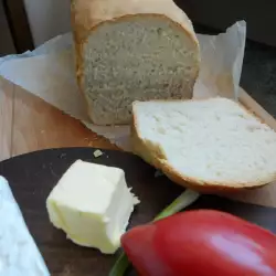 Роскошный белый хлеб