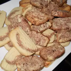 Домашнее печенье со сливочным маслом и какао