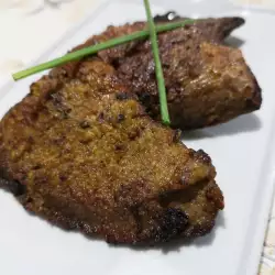 Печень в молоке
