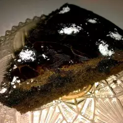 Дырявый шоколадный пирог