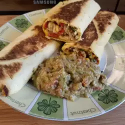 Энчилады с мясным фаршем