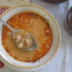 Фальшивая шкембе чорба - болгарский суп из рубца