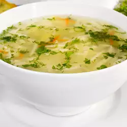 Летний суп из кабачков и картофеля