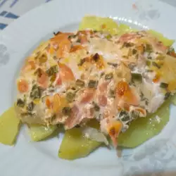 Рыба в соусе со сливочным маслом