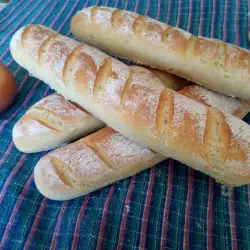 Домашние багетты с ароматным оливковым маслом