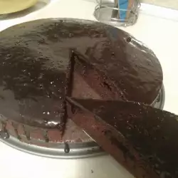 Шоколадный десерт с коричневым сахаром