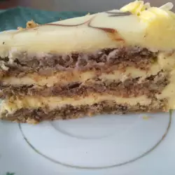 Торт Гараш с белым шоколадом