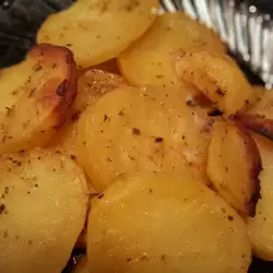 Картофель, запеченный с горчицей