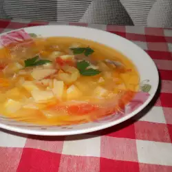 Вкусный садовый суп