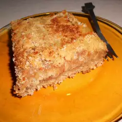 Пирог с грушами и корицей