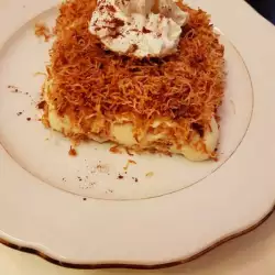 Турецкий десерт с кадаифом