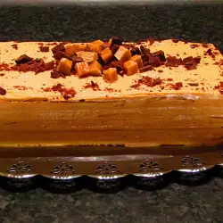 Торт ко Дню Рождения с сыром Маскарпоне