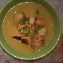 Картофельный суп с репчатым луком