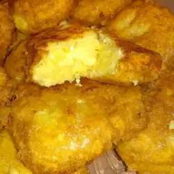 Картофельные котлеты с сыром