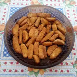Картофель в панировочных сухарях в духовке