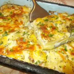 Картофель с сыром в духовке