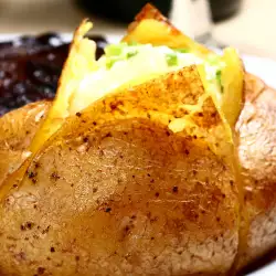 Картофель с куриным бульоном