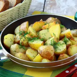 Французская кухня с картофелем