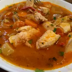 Турецкая каварма с курицей