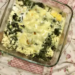 Кето шпинат в духовке