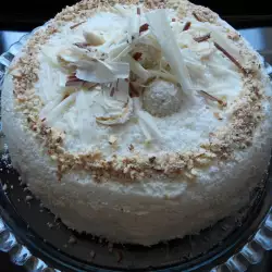Миндально-кокосовый торт Рафаэлло