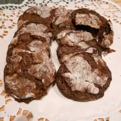 Рождественское шоколадное печенье