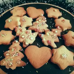 Рождественское печенье с имбирем и корицей