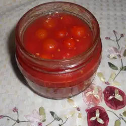 Блюда здорового питания
 с помидорами черри