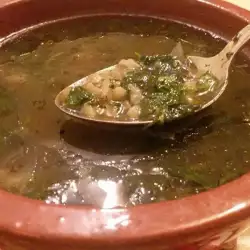 Весенний суп с репчатым луком