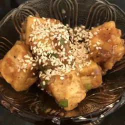 Корейский панчан с тофу (Тубу Канг Джонг)