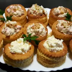 Корзинки с закуской