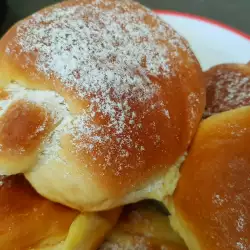 Толстушки - ванильные булочки с кремом