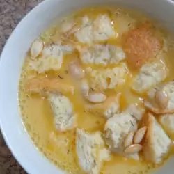 Крем-суп из тыквы и картофеля