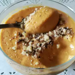 Быстрый карамельный крем для торта