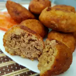 Котлеты с начинкой по-турецки