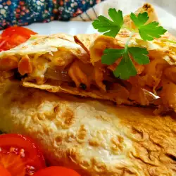 Бутерброды из лаваша, запеченные в духовке