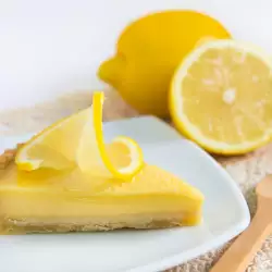 Французский пирог с лимонами