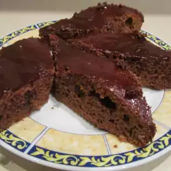 Шоколадные пироги с орехами