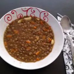 Суп с чечевицей