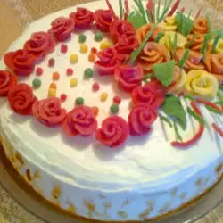 Быстрыю торт на день рождения