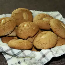 Простое печенье с грецкими орехами