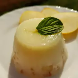 Легкий десерт с желатином