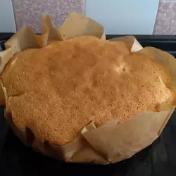 Лимонный корж для торта